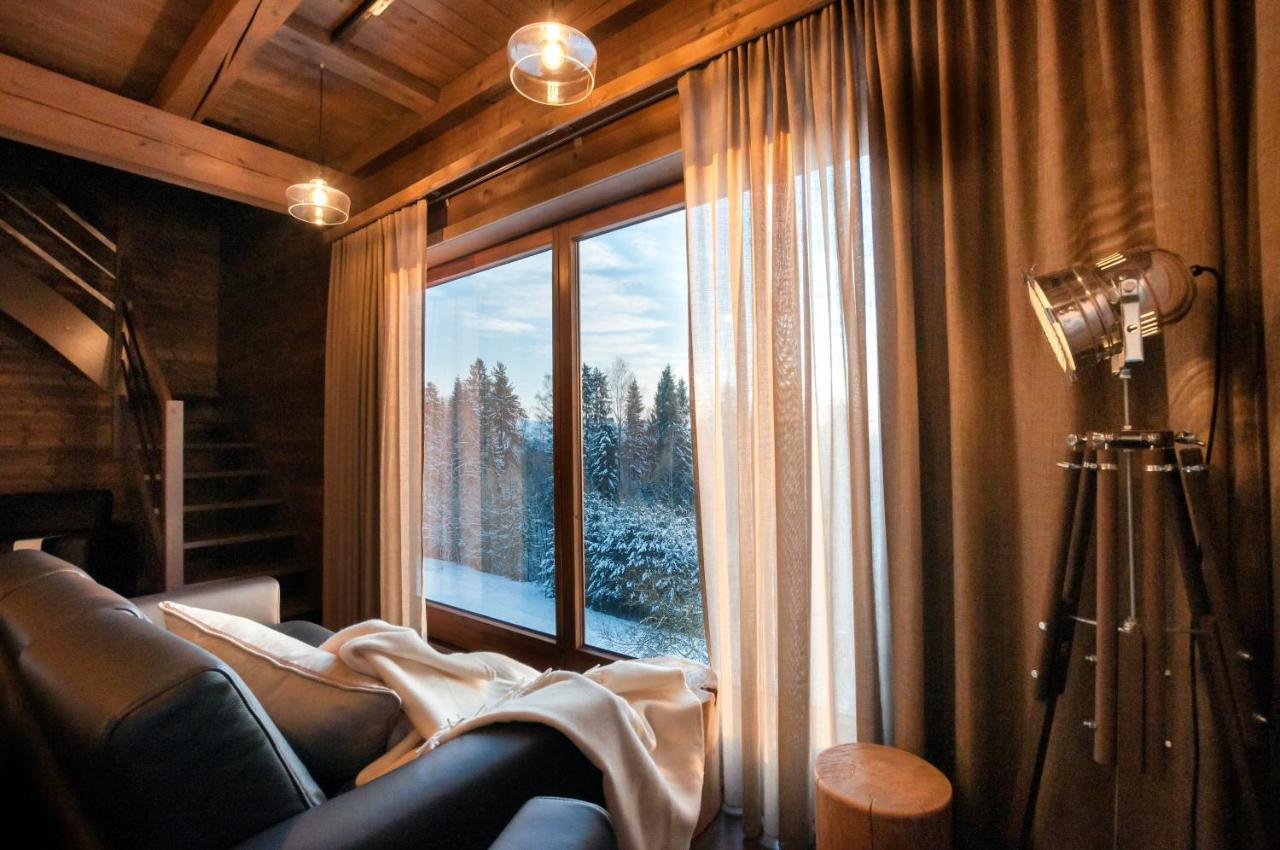Koza U Woza Wypocznij W Gorach W Rytmie Slow Drewniany Dom Premium Z Widokiem Na Panorame Tatr Ecospa Strefa Fitness Zielona Farma Warsztaty (Adults Only) Szlembark Bagian luar foto