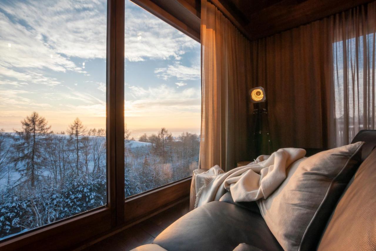 Koza U Woza Wypocznij W Gorach W Rytmie Slow Drewniany Dom Premium Z Widokiem Na Panorame Tatr Ecospa Strefa Fitness Zielona Farma Warsztaty (Adults Only) Szlembark Bagian luar foto